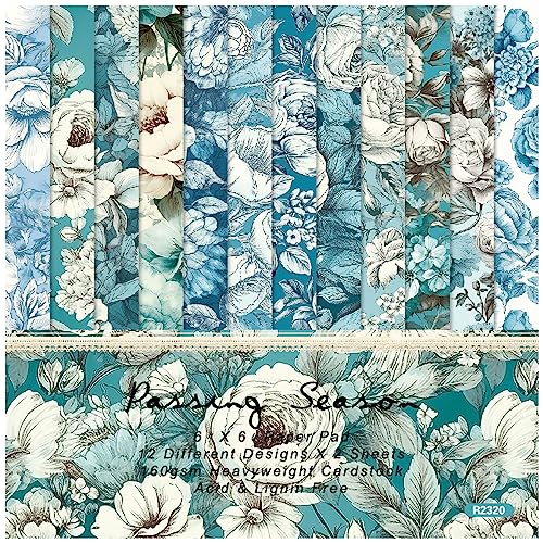 White+Blue - 24 Sheets