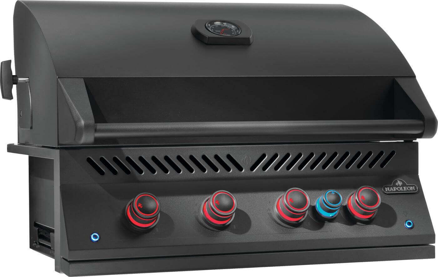 Napoleon 700 Series 32-Inch Built-In Phantom Gas Grill - Outdoor Kitchen, Backyard BBQ, Patio Cooking for Home Chefs