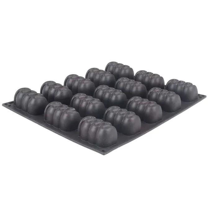 Pavoflex Silicone Mold - 15 Cavity Baking Molds for Cupcakes, Candles, Soap & Chocolate | Reusable Non-Stick Flexible Cake Pan for Home Baking & DIY Crafts