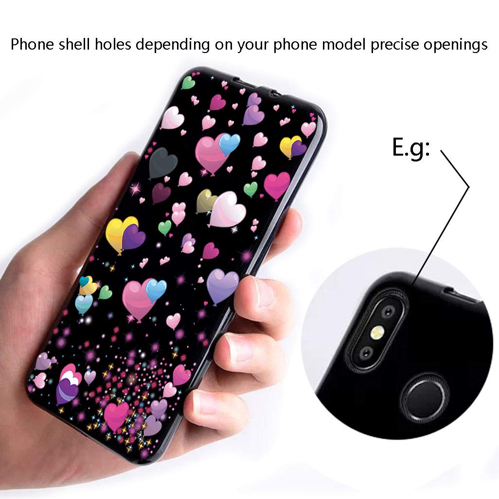 BLU G60 Phone Case (6.10 Inch) - Slim Soft TPU Silicone Cover with Anti-Scratch & Anti-Fall Protection - Black Holster Style - Perfect for Daily Use, Work, and Travel