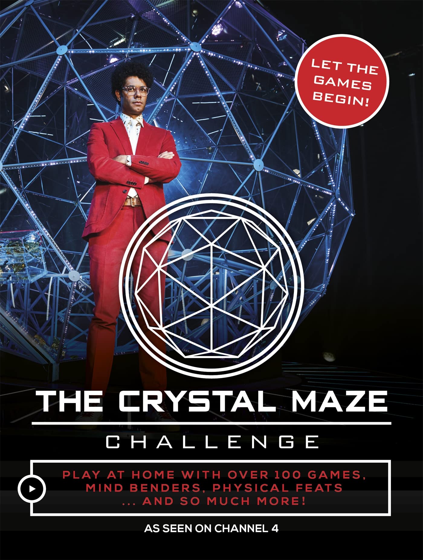 The Crystal Maze Challenge Board Game - Fun Family Game Night Activity for Kids & Adults - Perfect for Parties, Team Building & Indoor Entertainment