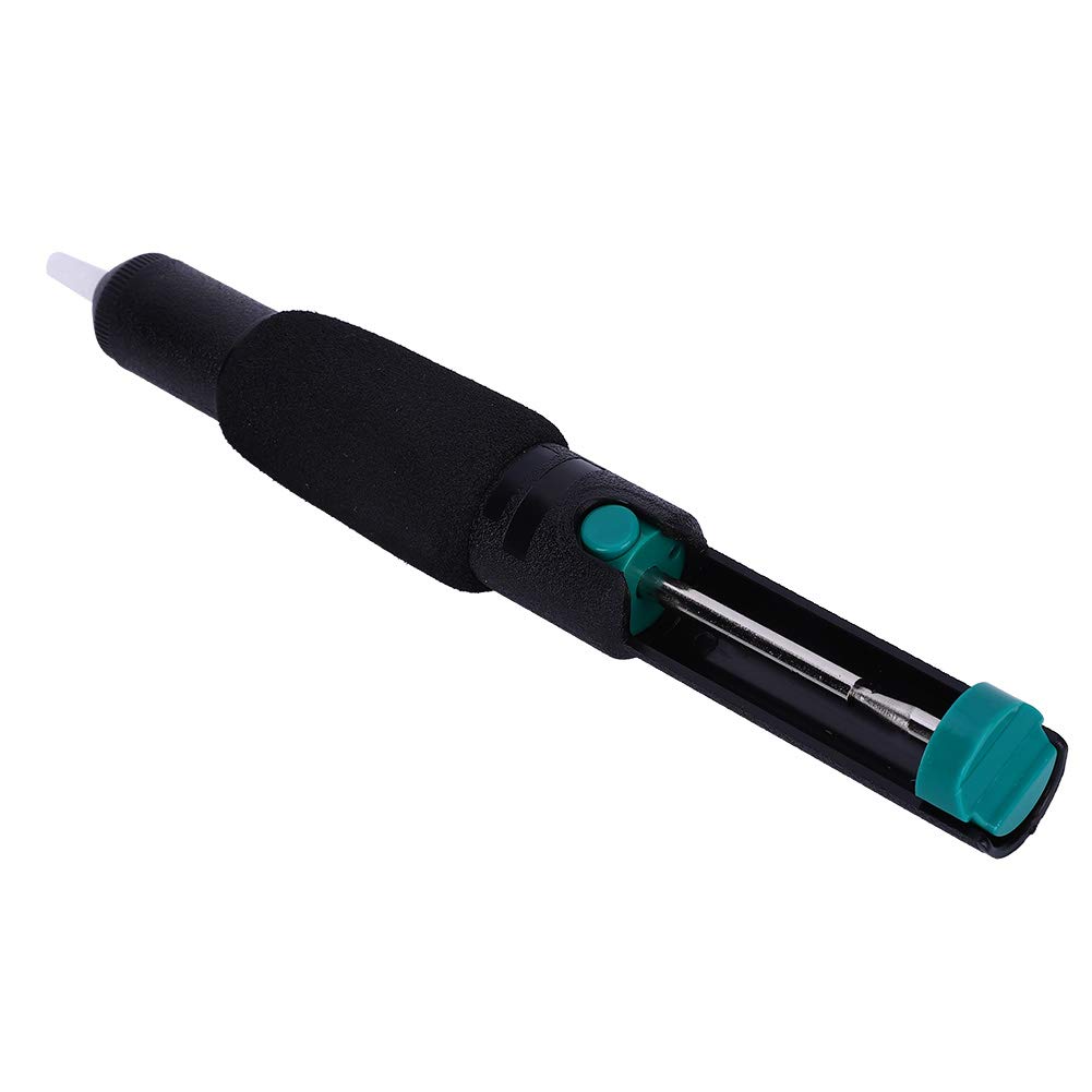 Bomba Desoldadora 366-D - Manual Anti-Static Solder Suction Pump for Tin Slag Removal, Welding Auxiliary Tool with Ergonomic Handle | Perfect for Electronics Repair, PCB Work & DIY Soldering Projects