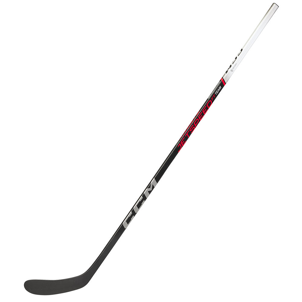 CCM Jetspeed FT Team Intermediate Ice Hockey Stick - Lightweight Carbon Fiber Hockey Stick for Youth & Adult Players - Perfect for Practice, Games & Competitive Play
