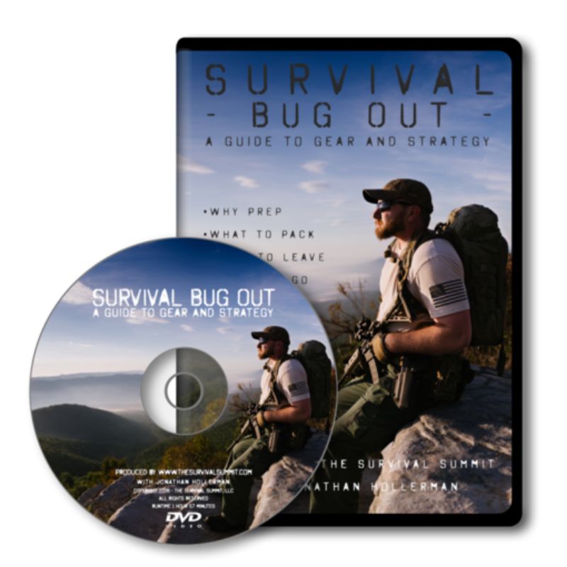 Emergency Survival Bug Out Guide - Essential Prepper DVD & USB for Outdoor Adventures, Wilderness Survival, and Disaster Preparedness