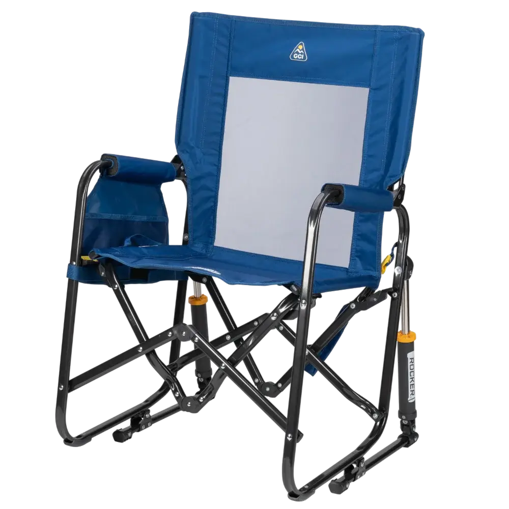 Stowaway Rocker™ - Compact Folding Rocking Chair for Camping, Travel & Small Spaces - Portable Outdoor Rocker for Patio, RV, Apartment & Nursery - Lightweight & Easy to Store