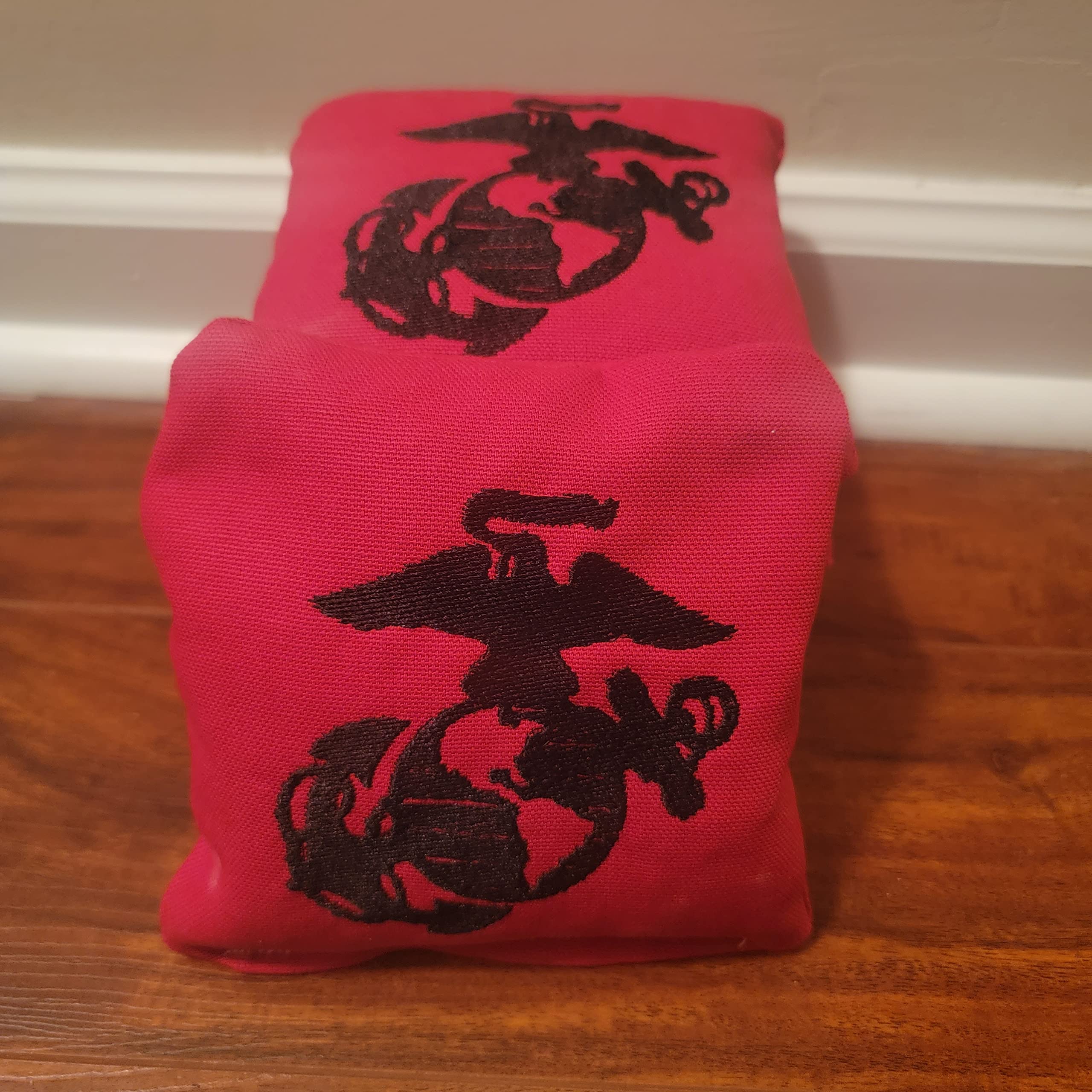 USMC Marine Corps Cornhole Bags Set of 8 - Premium Bean Bags for Outdoor Games, Tailgating, Backyard Parties & Military-Themed Events