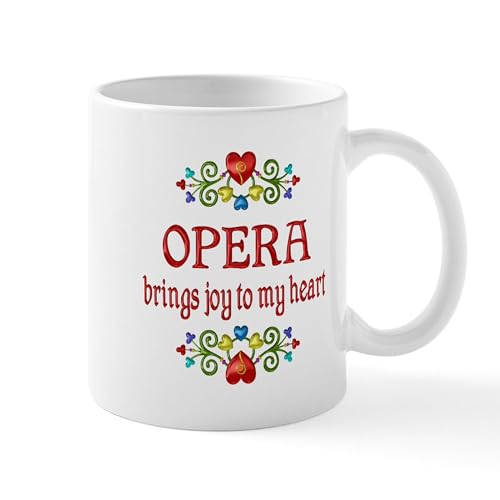 White - Opera Joy Mug