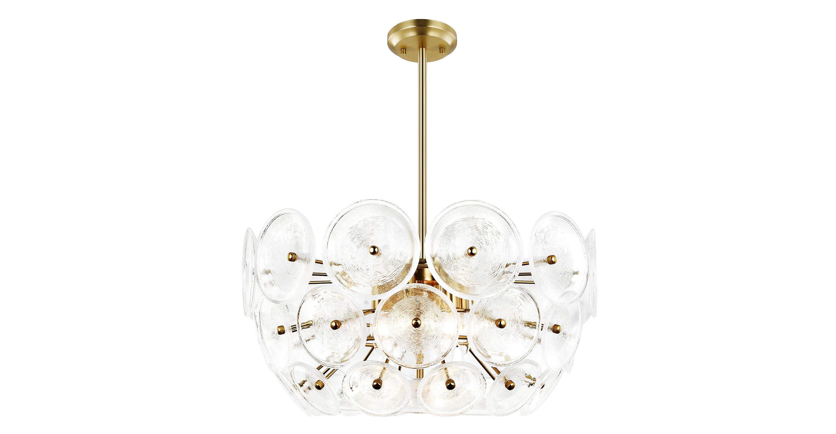Chambery 6-Light Chandelier - Modern Crystal Ceiling Light Fixture for Dining Room, Living Room & Bedroom | Elegant Lighting for Home Decor