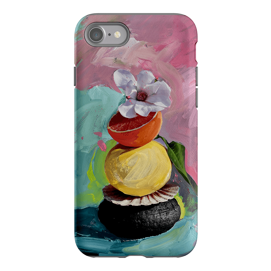 Pink Marble Phone Case for iPhone 15 Pro Max - Shockproof Protective Cover with Non-Slip Grip - Perfect for Everyday Use, Gym & Outdoor Activities