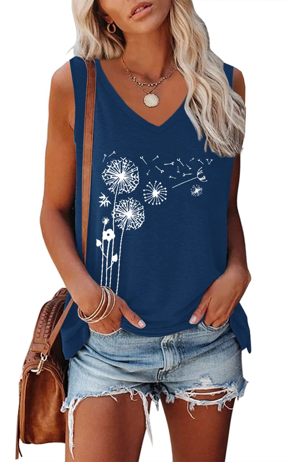 Women's Sleeveless Yoga Tank Tops - Breathable Loose Fit Athletic Shirts for Running, Workout & Summer Activities | Comfortable Gym & Casual Wear
