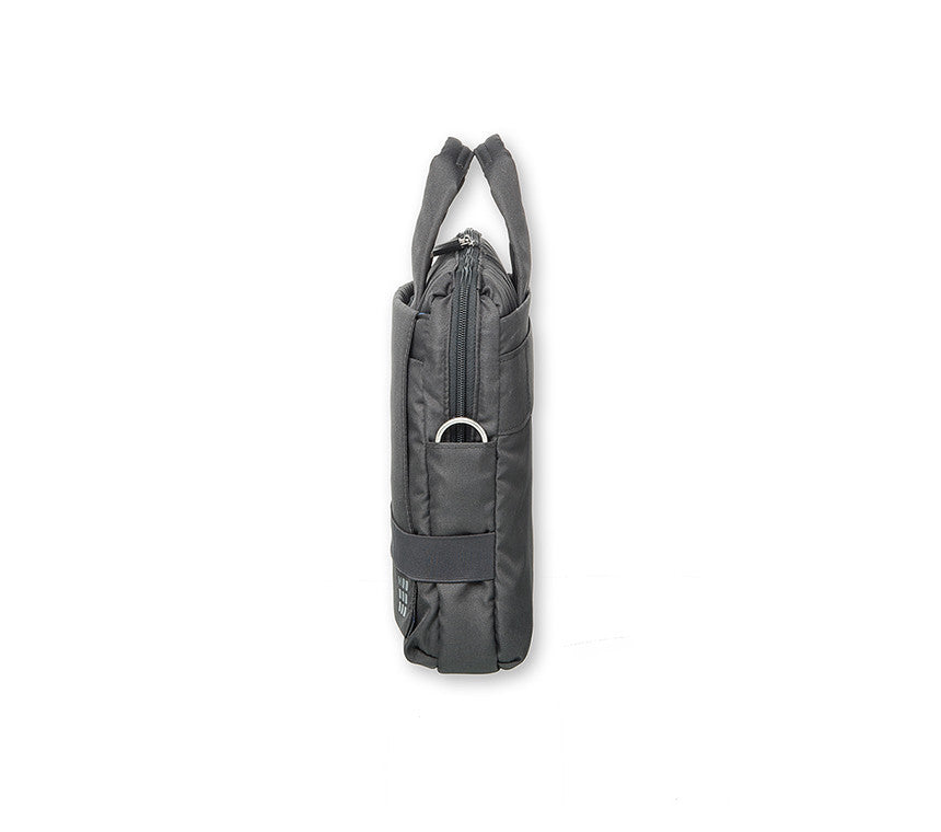 Premium Moleskine Horizontal Device Bag for iPad, Laptop & Tech Accessories - Payne's Grey - Perfect for Work, Travel & Daily Commute
