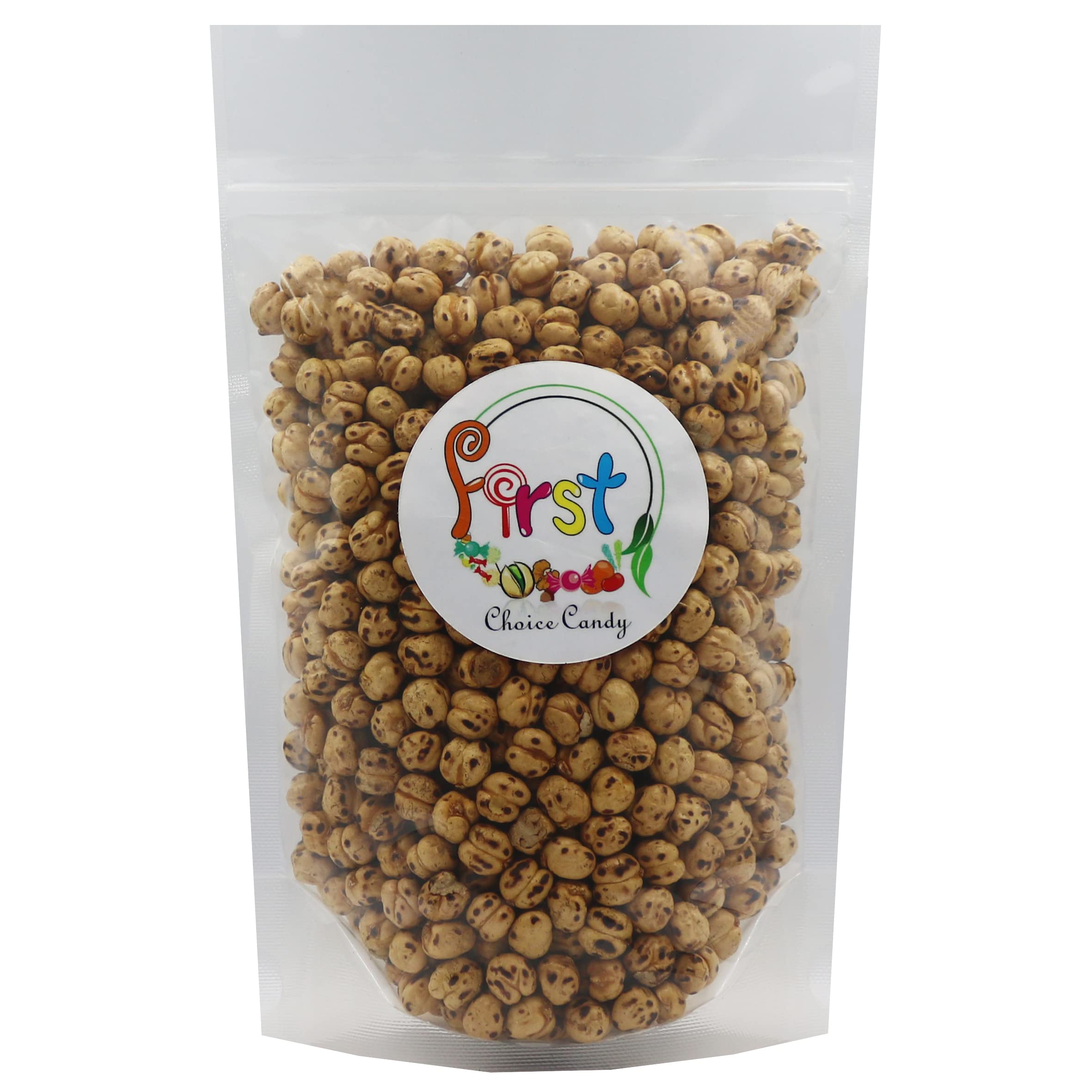 Organic Yellow Double Roasted Garbanzo Beans (Chickpeas) - 2lb Resealable Bag - High Protein Healthy Snack for Salads, Hummus & On-the-Go Nutrition