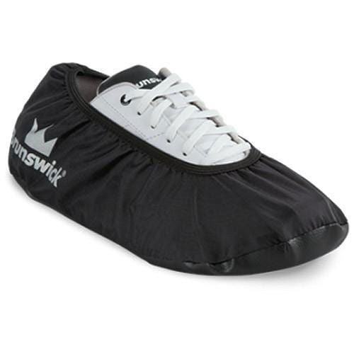 Brunswick Defense Bowling Shoe Covers - Black | Non-Slip Bowling Shoe Protectors for Men & Women | Perfect for League Play & Practice Sessions