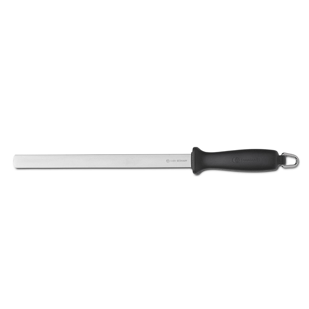 Wusthof 10-Inch Diamond Sharpening Rod - Professional Knife Sharpener for Kitchen & Chef Knives - Perfect for Home Cooks & Culinary Experts