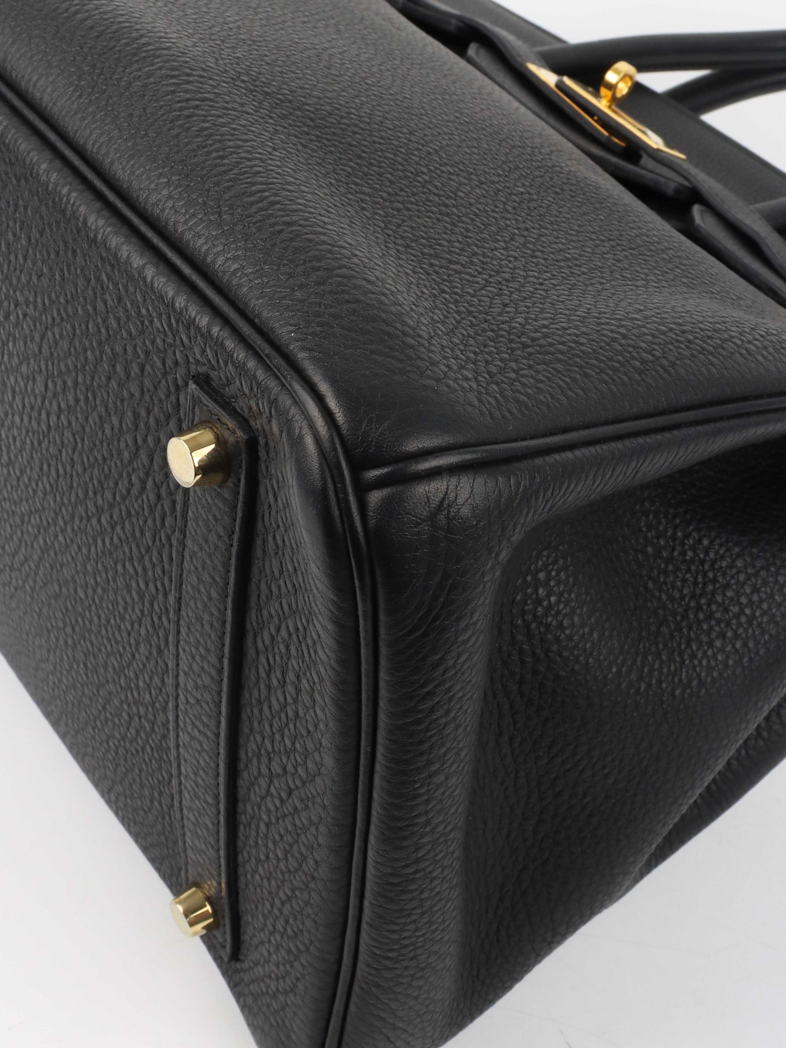 Authentic Hermes Birkin 35 Handbag in Noir Black with Gold Hardware (GHW) 2011 Collection - Luxury Tote Bag for Women, Perfect for Work, Travel & Special Occasions