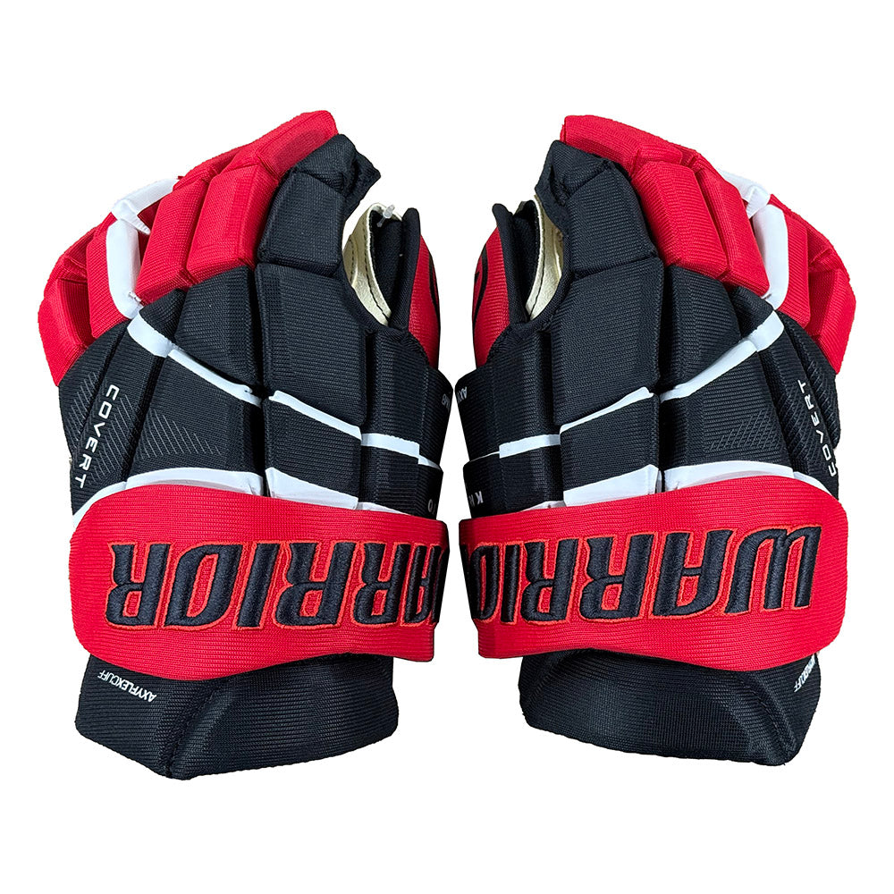 Warrior Covert Krypto Pro 2024 Youth Ice Hockey Gloves - Protective Gear for Junior Players - Perfect for Games, Practices & Training Sessions