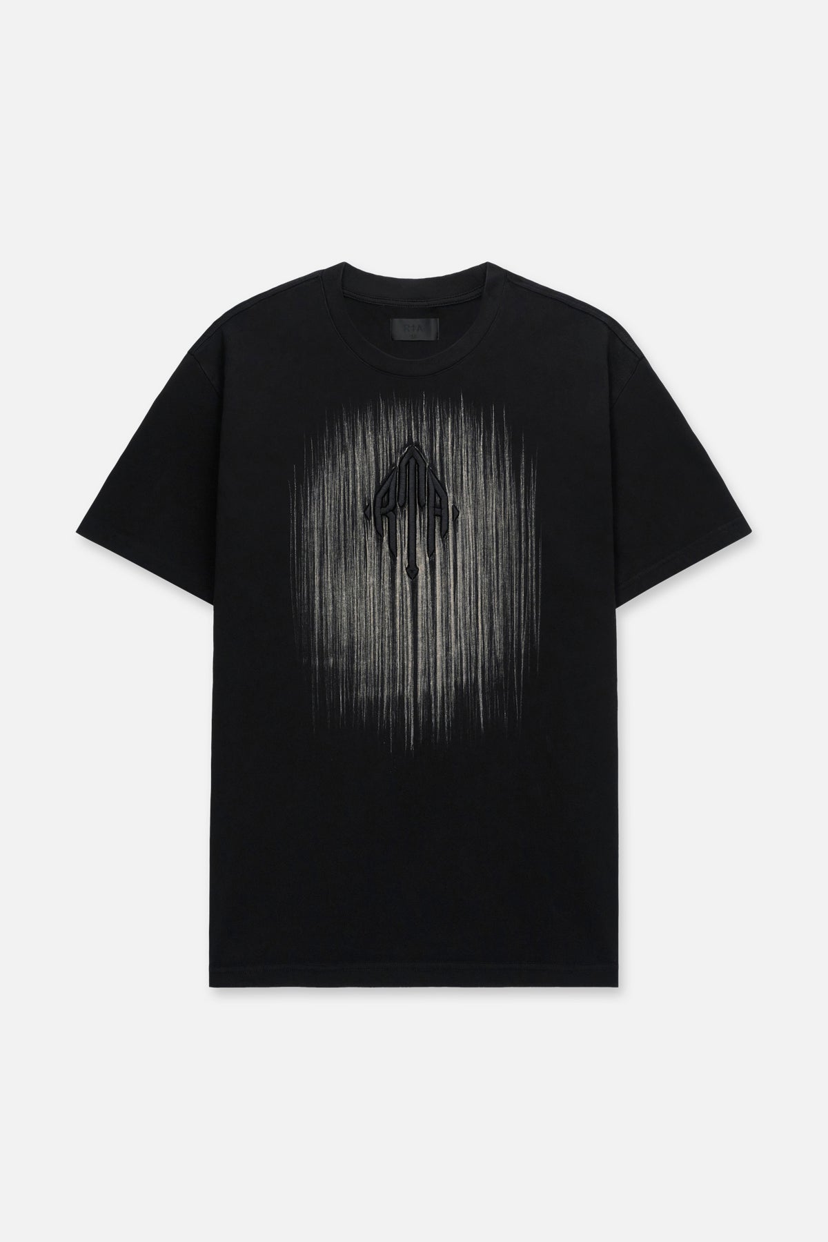 Colin Oversized Short Sleeve T-Shirt - Black Monogram Print | Casual Streetwear & Summer Essential for Men