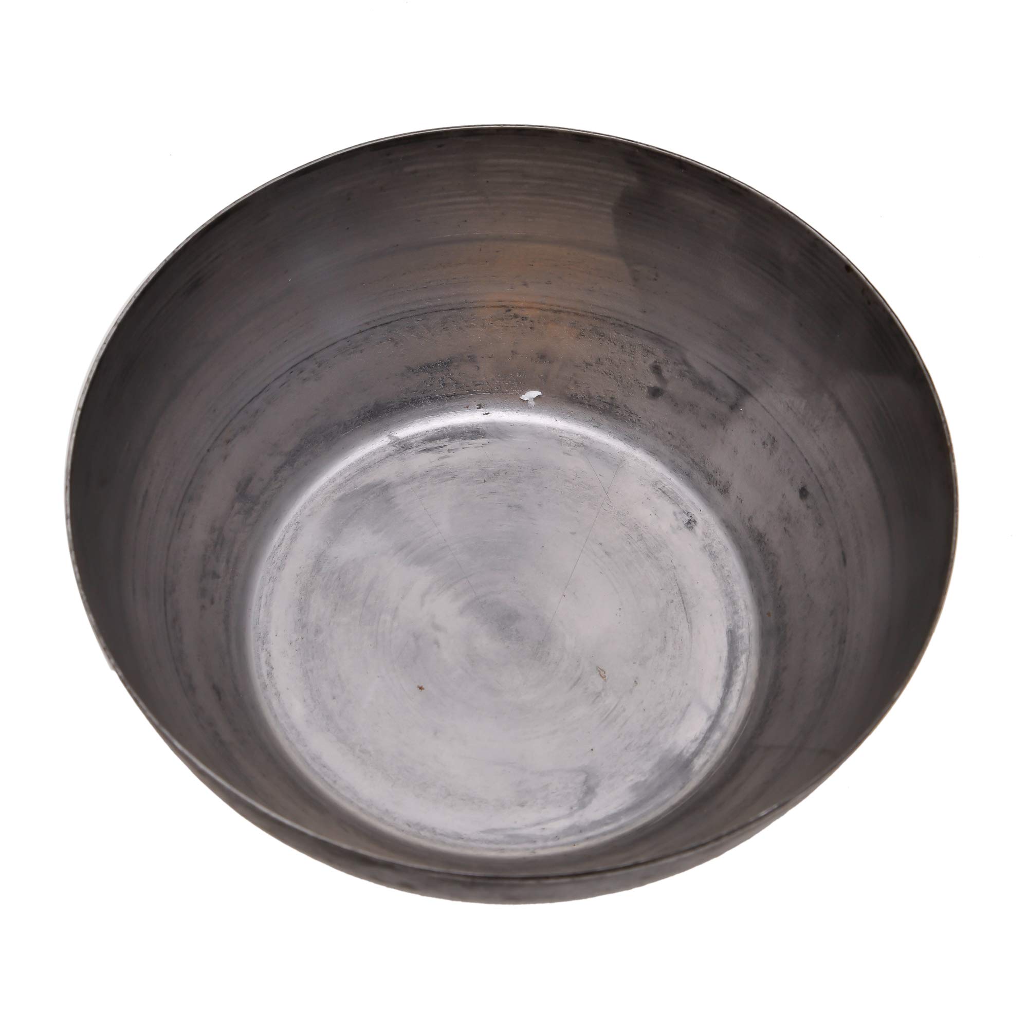 RBY Pure Iron Henna Bowl for Mehendi Paste & Hair Dye - 8.5 Inch Stainless Steel Mixing Dish for Long Hair Care | Perfect for DIY Hair Coloring, Bridal Mehendi & Tattoo Art