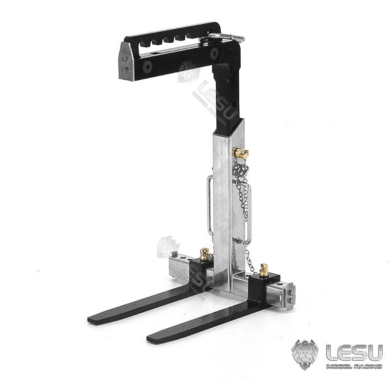 1/14 Scale LESU 8x8 Radio Controlled Hydraulic Dump Truck - Metal RC Construction Vehicle with Crane, ESC, Servo, Lights & Sound System - Perfect for Construction Site Play and Collectors