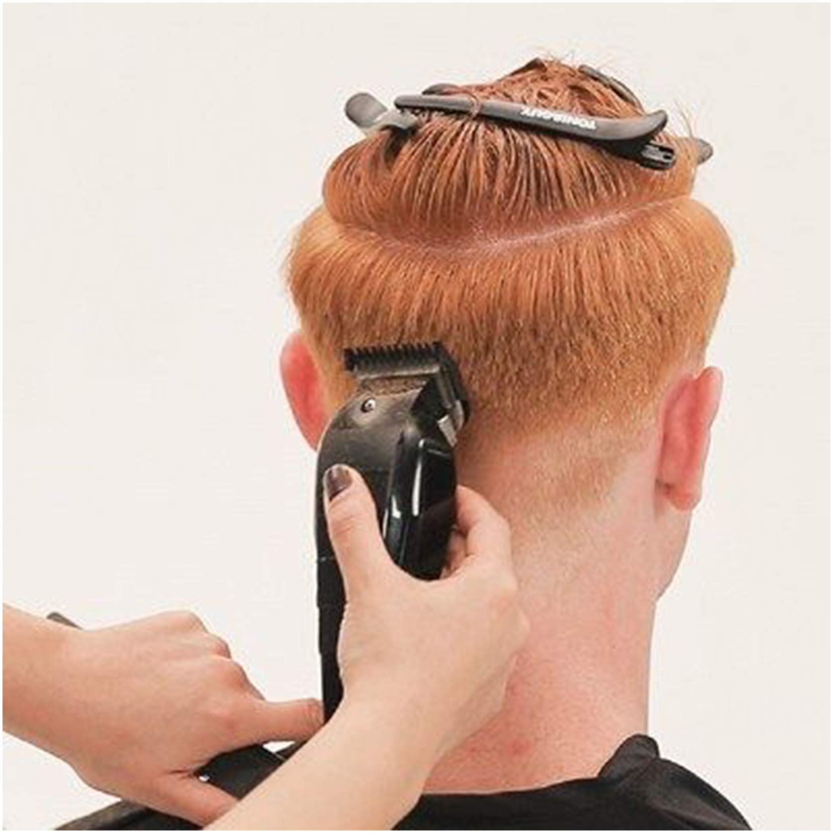 Professional Hair Clipper Attachment Combs - Color Coded Cutting Guides (1/8