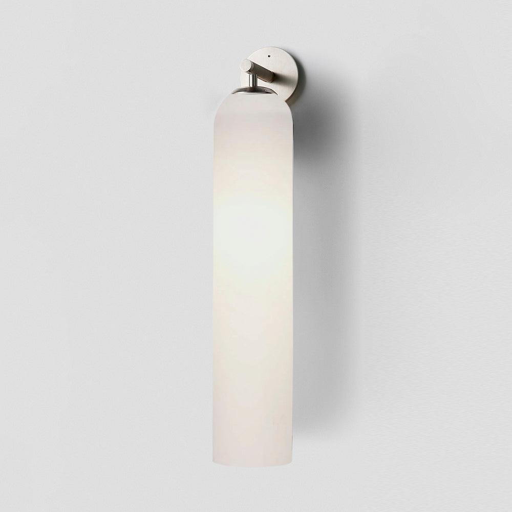 Handmade Art Glass Wall Sconce - Elegant Lighting Fixture for Living Room, Bedroom & Hallway Decor - Dimmable LED Light for Ambient & Accent Lighting