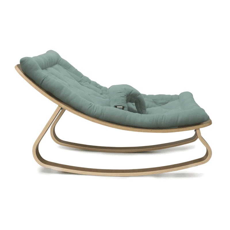 Charlie Crane Levo Baby Rocker - Adjustable Infant Bouncer & Rocking Chair for Newborns to Toddlers | Perfect for Nursery, Playroom & Travel | Soothing Motion & Comfortable Design