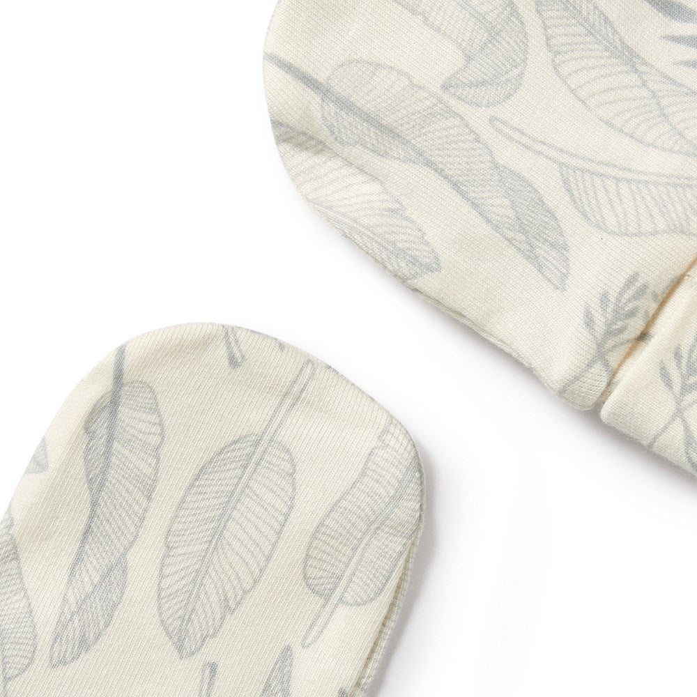 New Leaf Organic Mittens - Warm Winter Gloves for Women & Men - Cozy Knit Hand Protection for Cold Weather, Outdoor Activities & Snow Sports