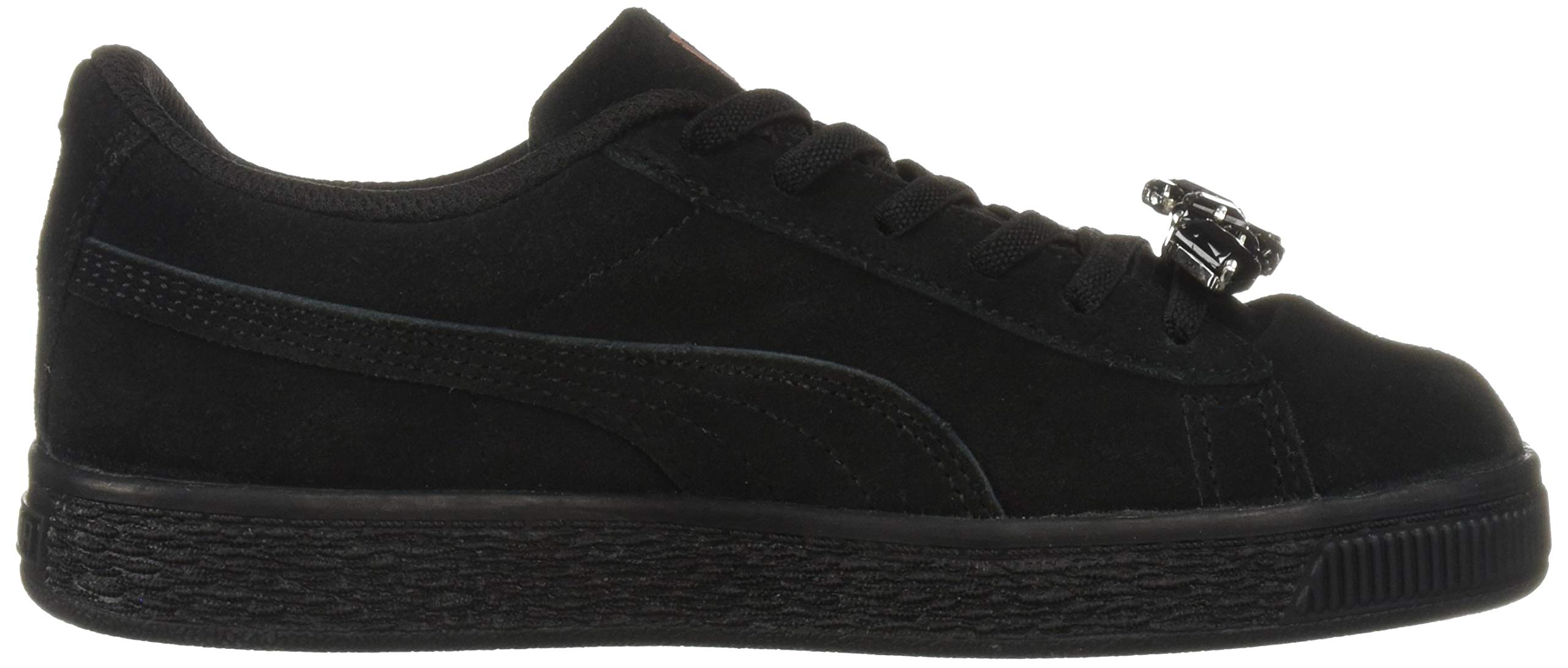 PUMA Unisex Kids Suede Jewel Sneakers - Lightweight Casual Shoes for Boys & Girls - Perfect for School, Playground & Everyday Wear