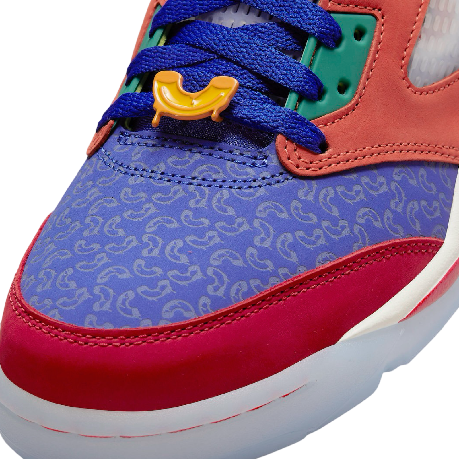Air Jordan 5 Retro Low Doernbecher Michael Hyper Royal Orange Sneakers - Limited Edition Basketball Shoes for Men - Perfect for Streetwear & Sneaker Collectors