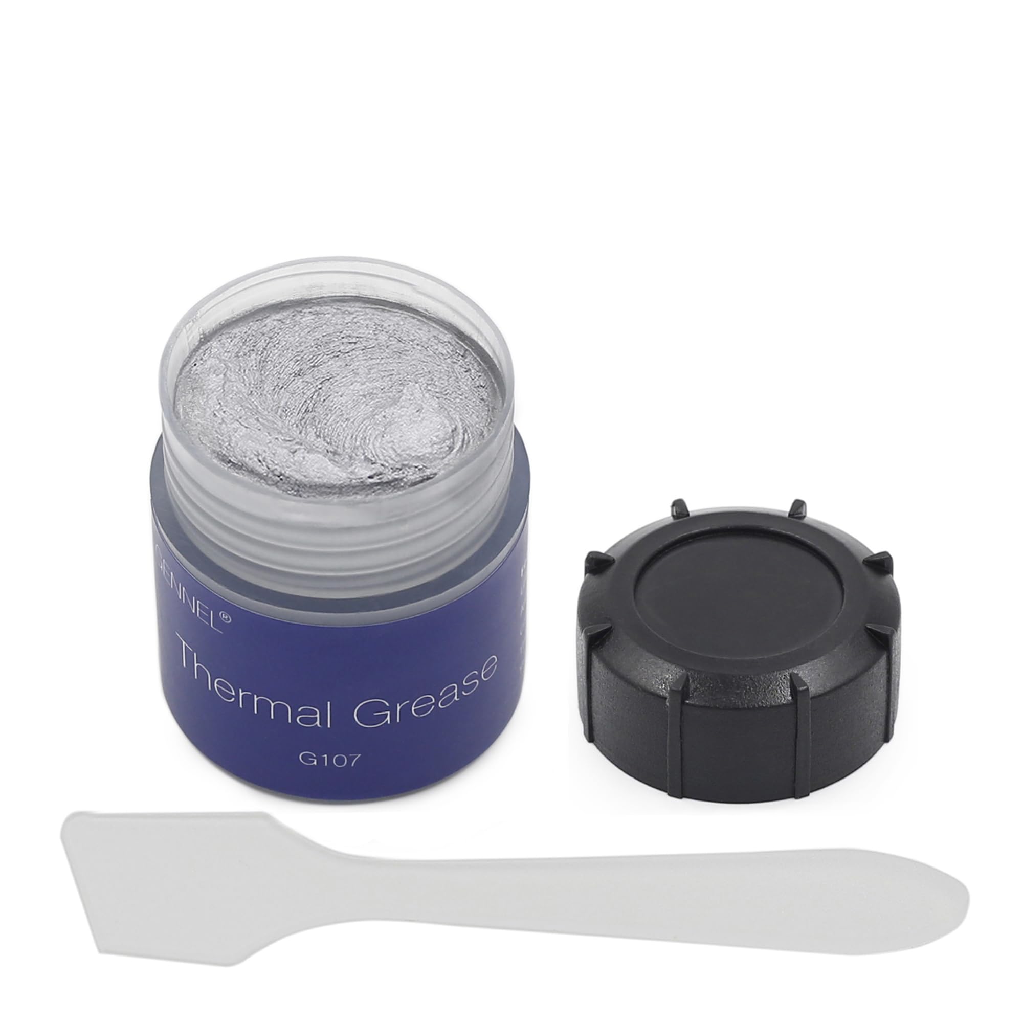 High-Performance G107 20g Silver Thermal Paste - Premium CPU GPU Cooler Thermal Grease for PC, Laptop, PS4, Xbox & LED IC Chipsets | Ideal for Gaming Rigs, Overclocking & Electronics Repair