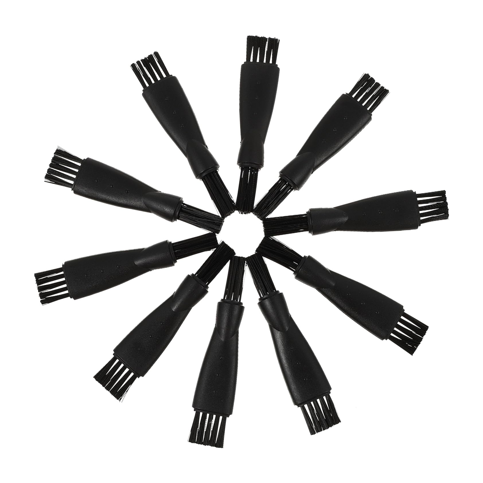 NOLITOY 10 Pack Electric Shaver Cleaning Brushes - Premium Replacement Bristle Brushes for Electric Razors & Shavers - Maintain Shaving Performance & Extend Blade Life - Perfect for Philips, Braun & Remington Shavers - Home & Travel Grooming Essential