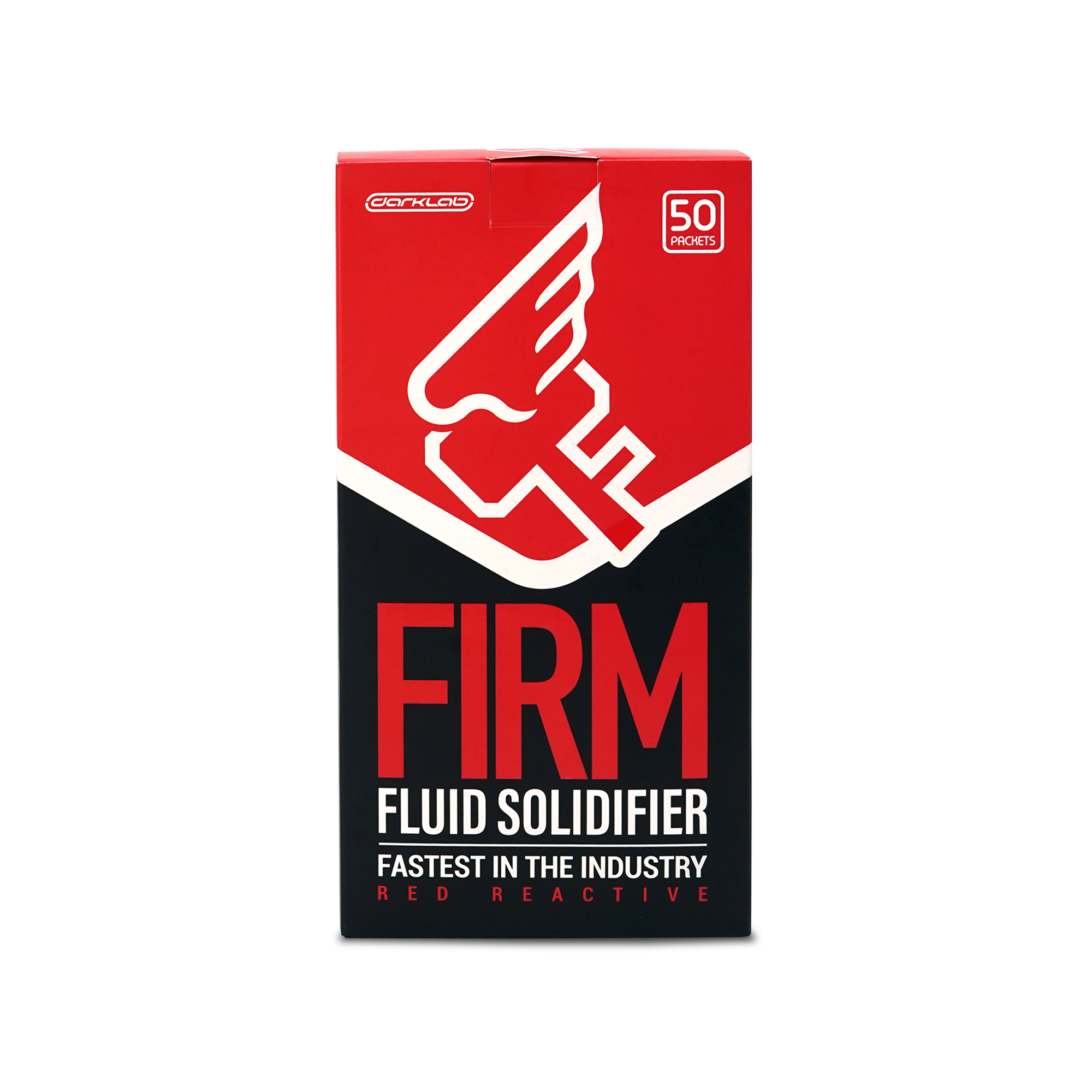FIRM Fluid Solidifier - 50 Packs Absorbent Powder for Oil, Chemical & Water Spills | Fast-Acting Industrial & Home Use Leak Cleanup Solution