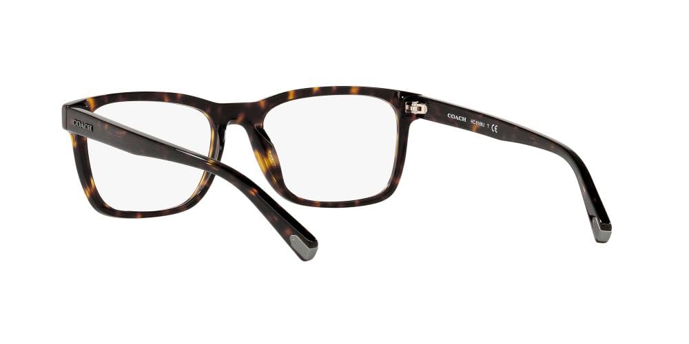 Coach Women's HC6166U Universal Fit Rectangular Prescription Glasses Frames – Stylish & Comfortable Eyewear for Work, Reading & Everyday Wear