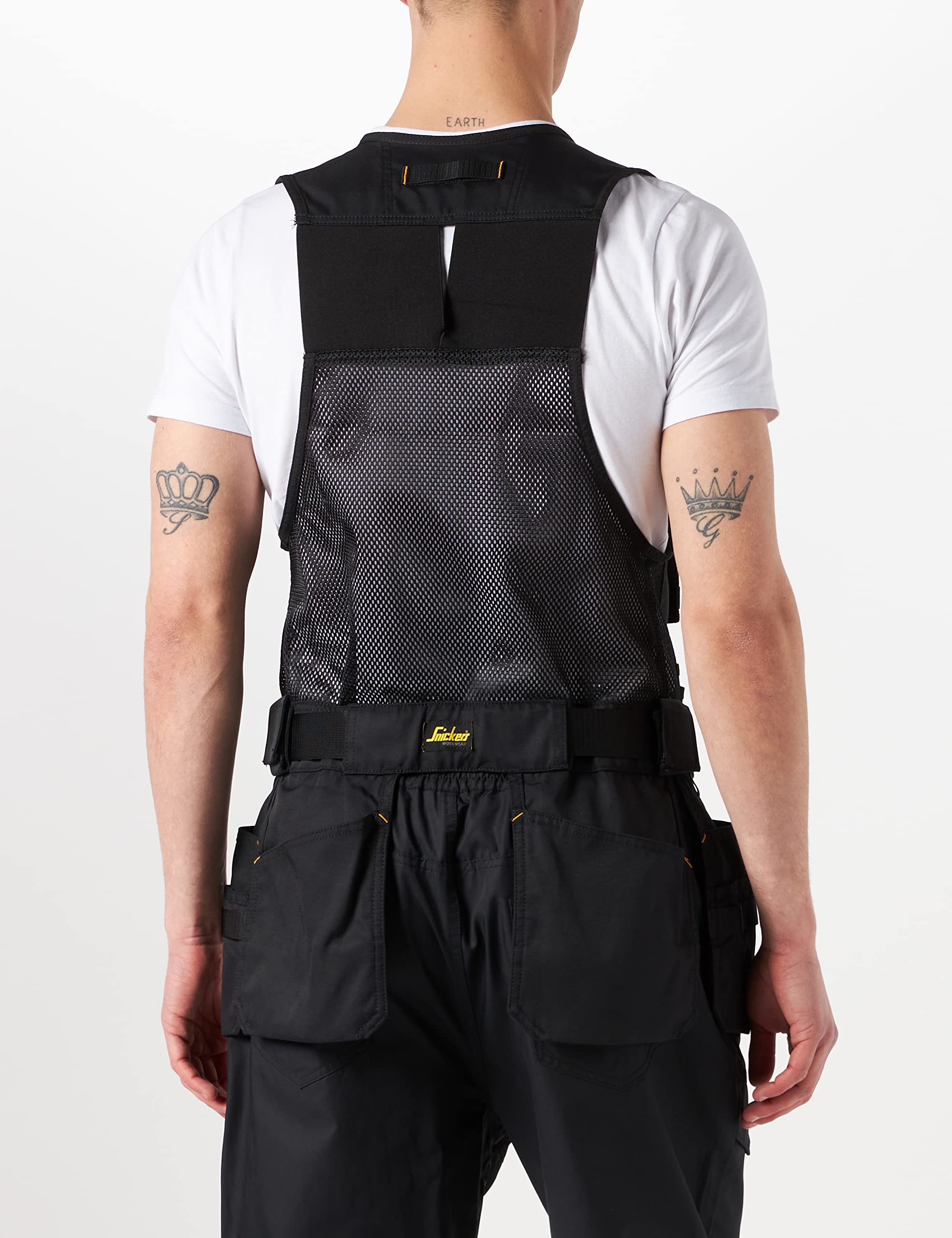 Snickers Women's AllroundWork Tool Vest - Durable Workwear for Professionals, Black, Sizes S-XXXL - Ideal for Construction, Carpentry & Outdoor Work