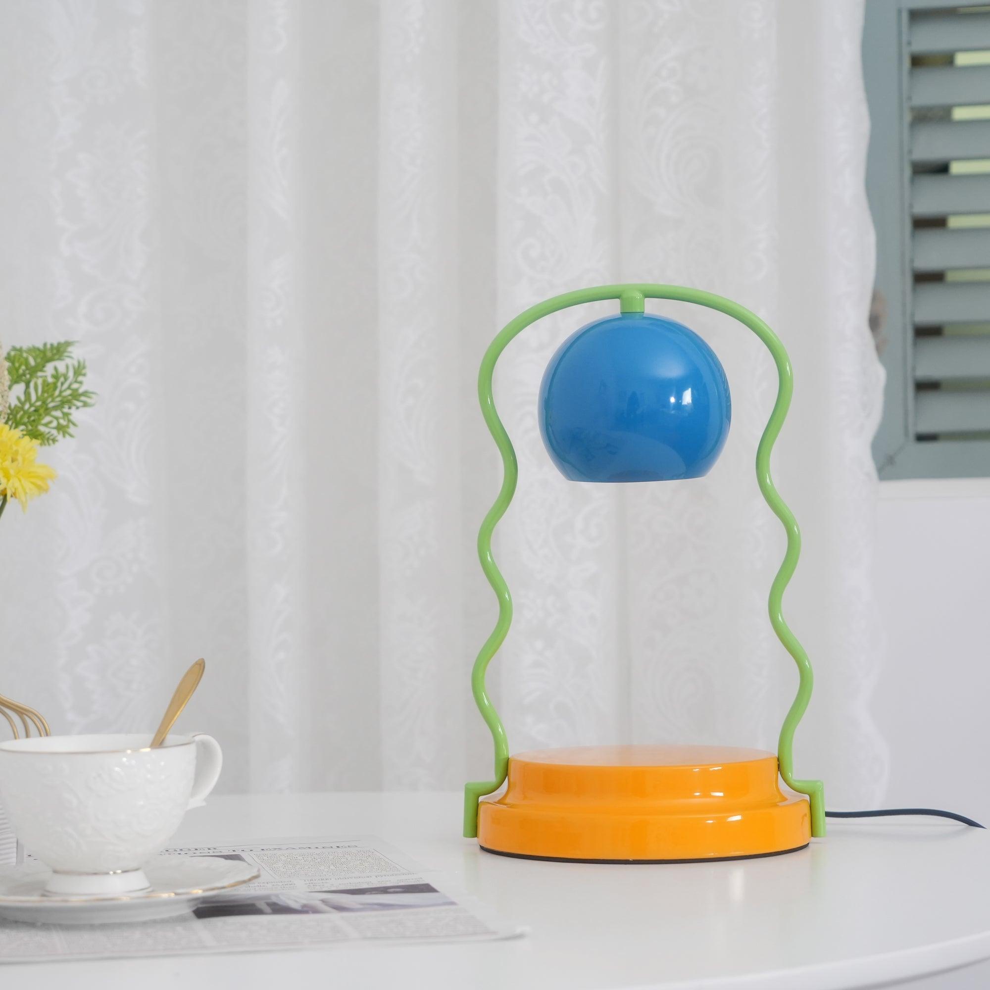 Squiggle Bright LED Table Lamp - Modern Desk Light for Home Office, Bedroom & Living Room - Perfect for Reading, Studying & Decor