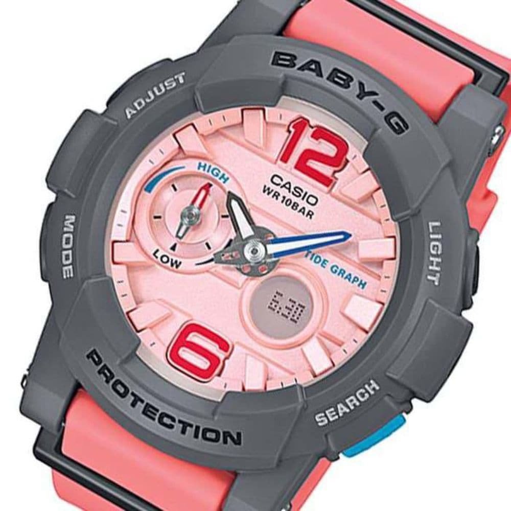 CASIO BABY-G BGA-180-4B2DR Women's Digital Sports Watch - Shock Resistant, Water Resistant, Perfect for Running, Swimming & Outdoor Activities