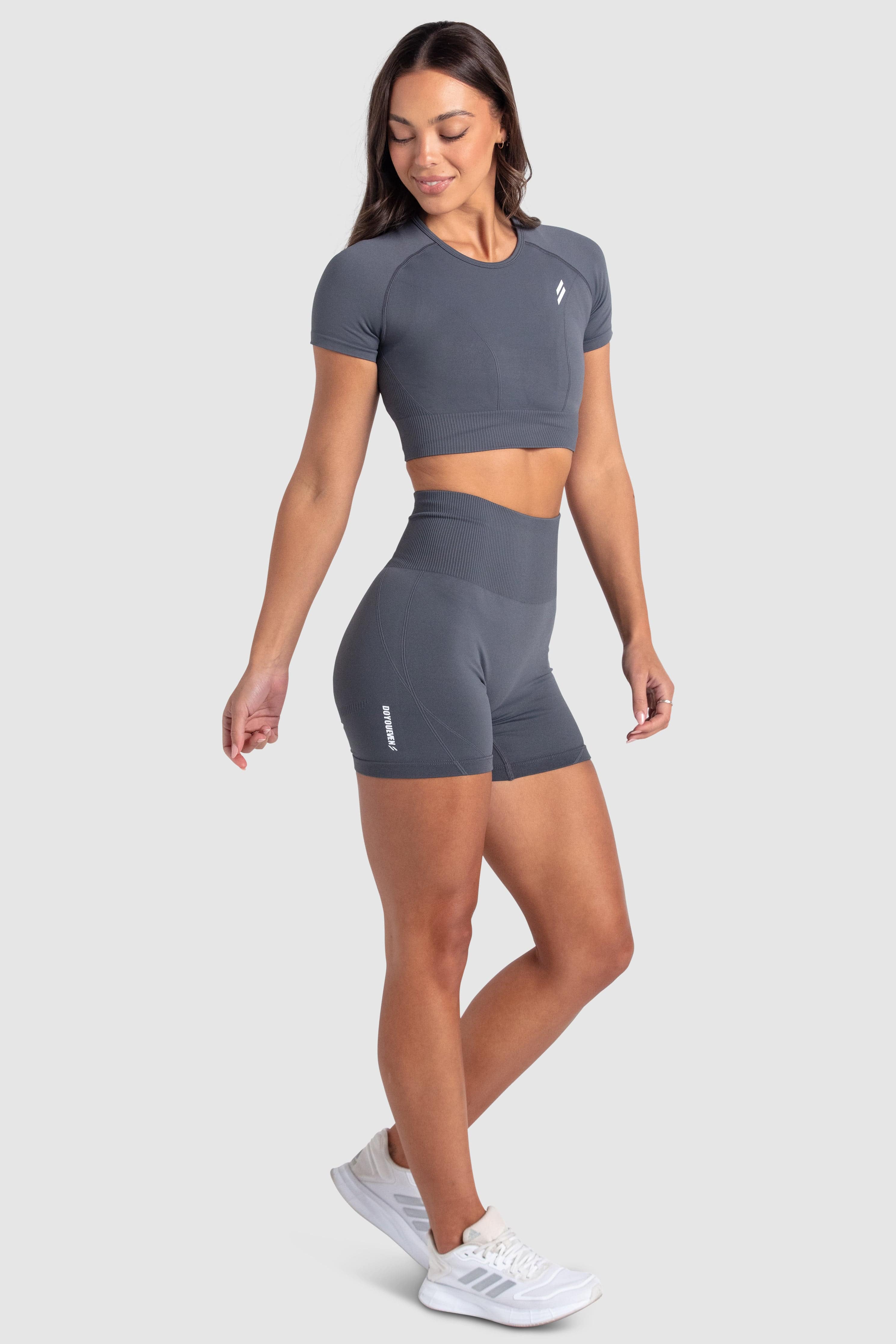Hyperflex 2 Men's Workout Shorts - Breathable Quick-Dry Gym Shorts for Running & Training - Charcoal Grey - Perfect for Gym, Jogging & Outdoor Activities