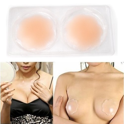 ENVY BODY SHOP Silicone Nipple Covers - Reusable Petal Pasties for Women, Seamless & Adhesive Bra Alternative - Perfect for Backless Dresses, Swimsuits, and Special Occasions
