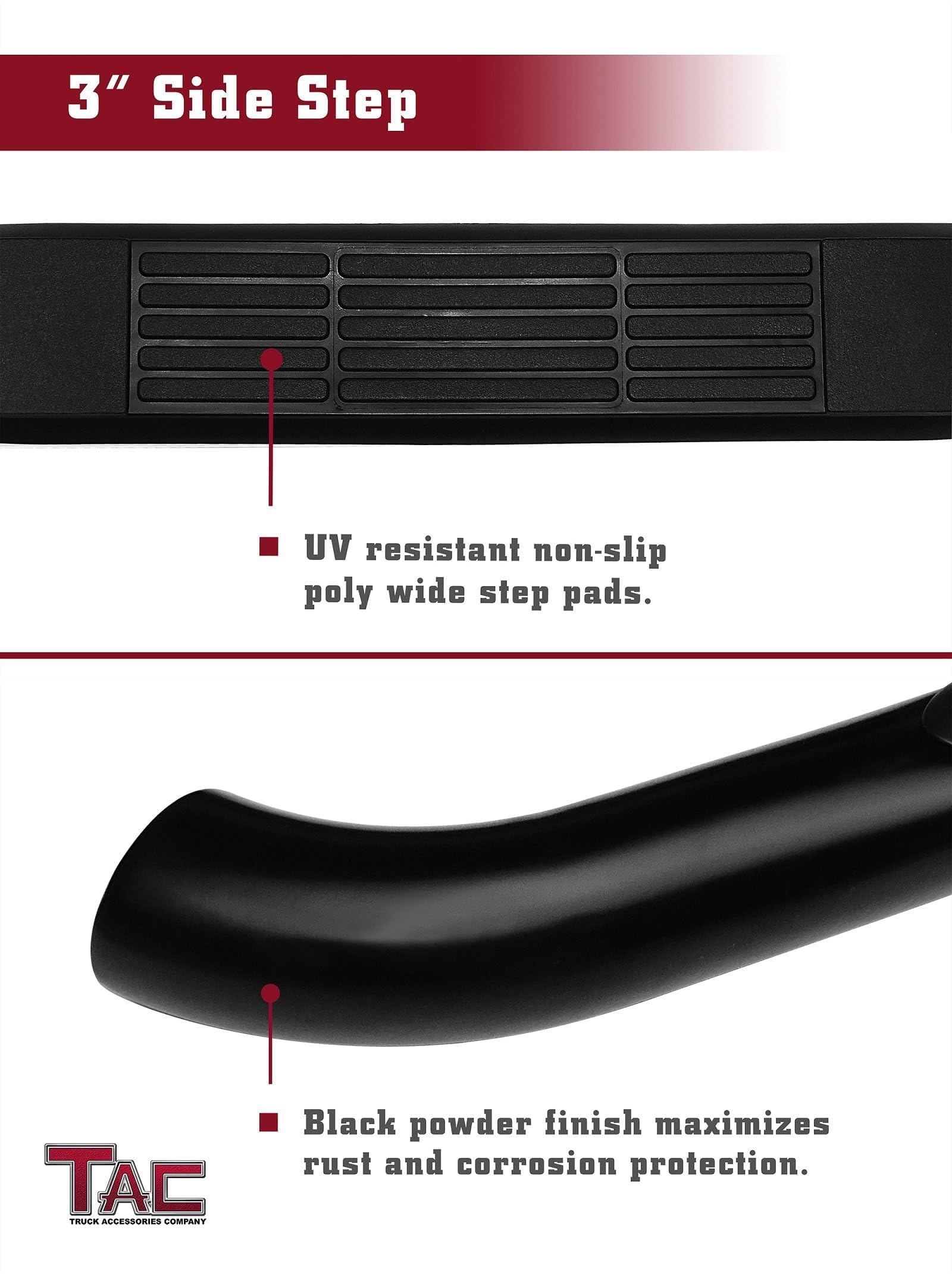 Nissan Frontier King Cab & Suzuki Equator Side Steps | 2005-2025 Compatible 3
