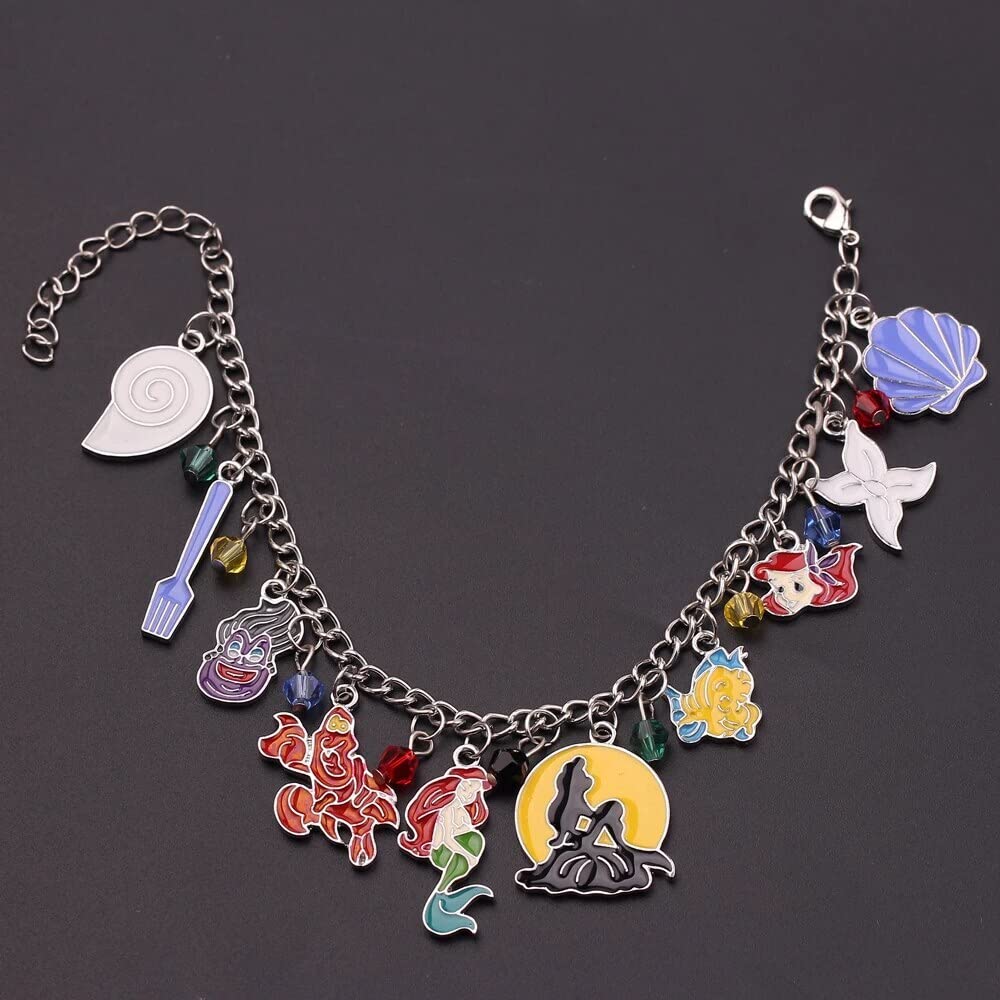 Blingsoul Adjustable Gold & Sterling Silver Charm Bracelet for Women - Trendy Movie-Themed Jewelry Gift for Birthday, Anniversary & Everyday Wear