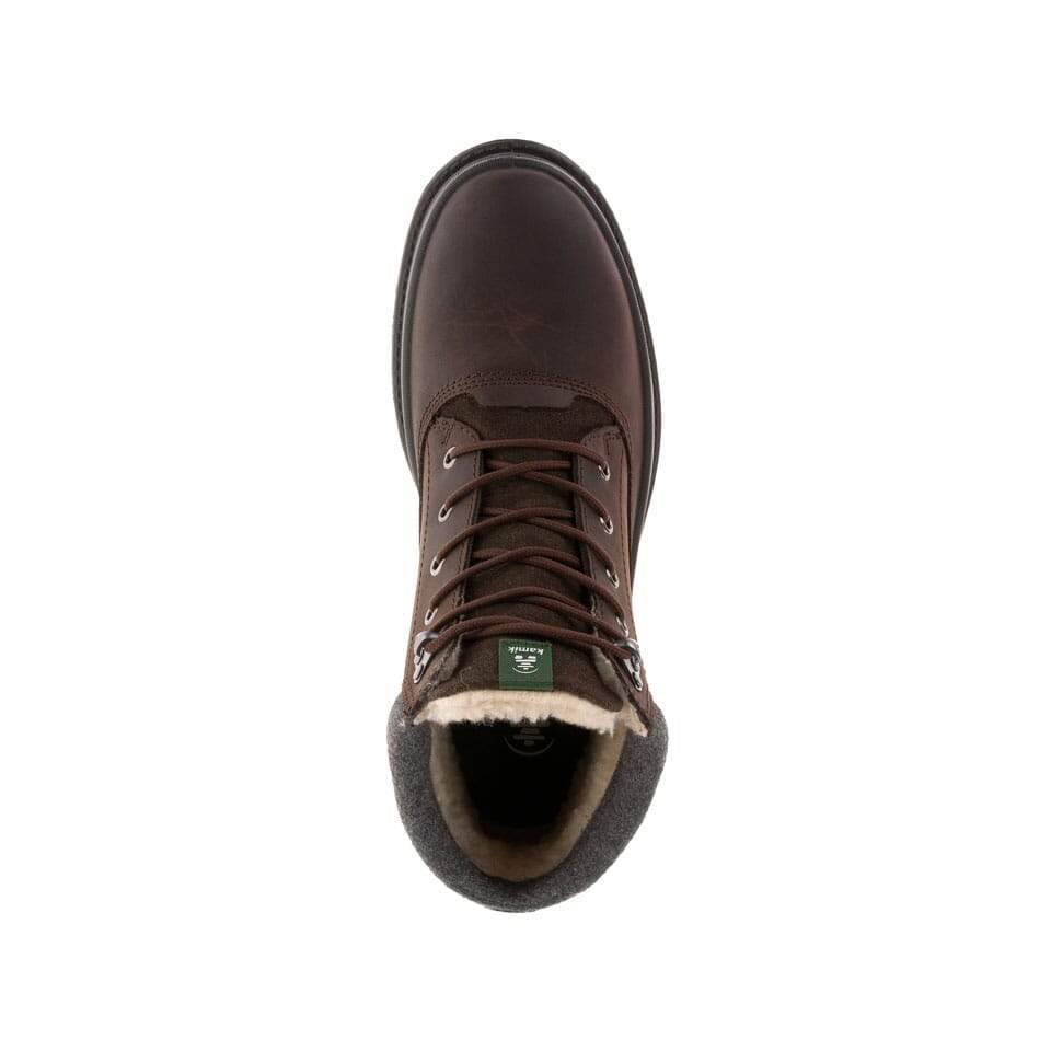 KAMIK TYSON MID Men's Waterproof Winter Boots - Chocolate Brown | Final Sale | Hiking, Snow & Outdoor Activities