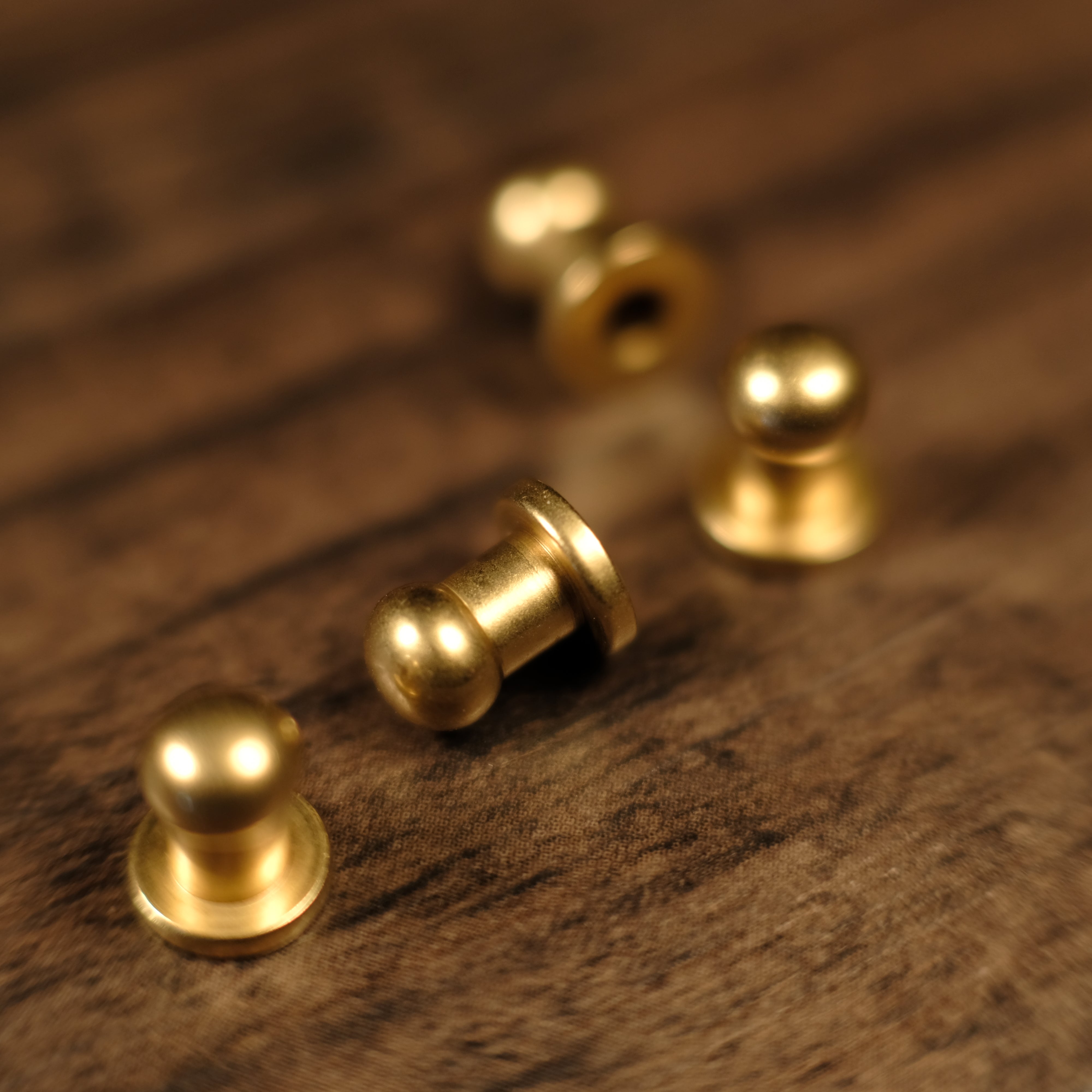 Solid Brass Collar Button Stud B16 - Premium Shirt Accessory for Formal Wear & Business Attire