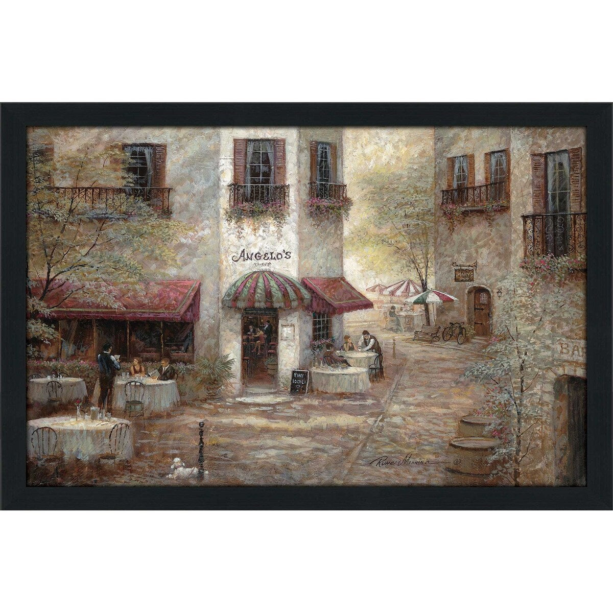 Angelos by Ruane Manning - Premium Acrylic Wall Art Print - Modern Home Decor for Living Room, Bedroom & Office