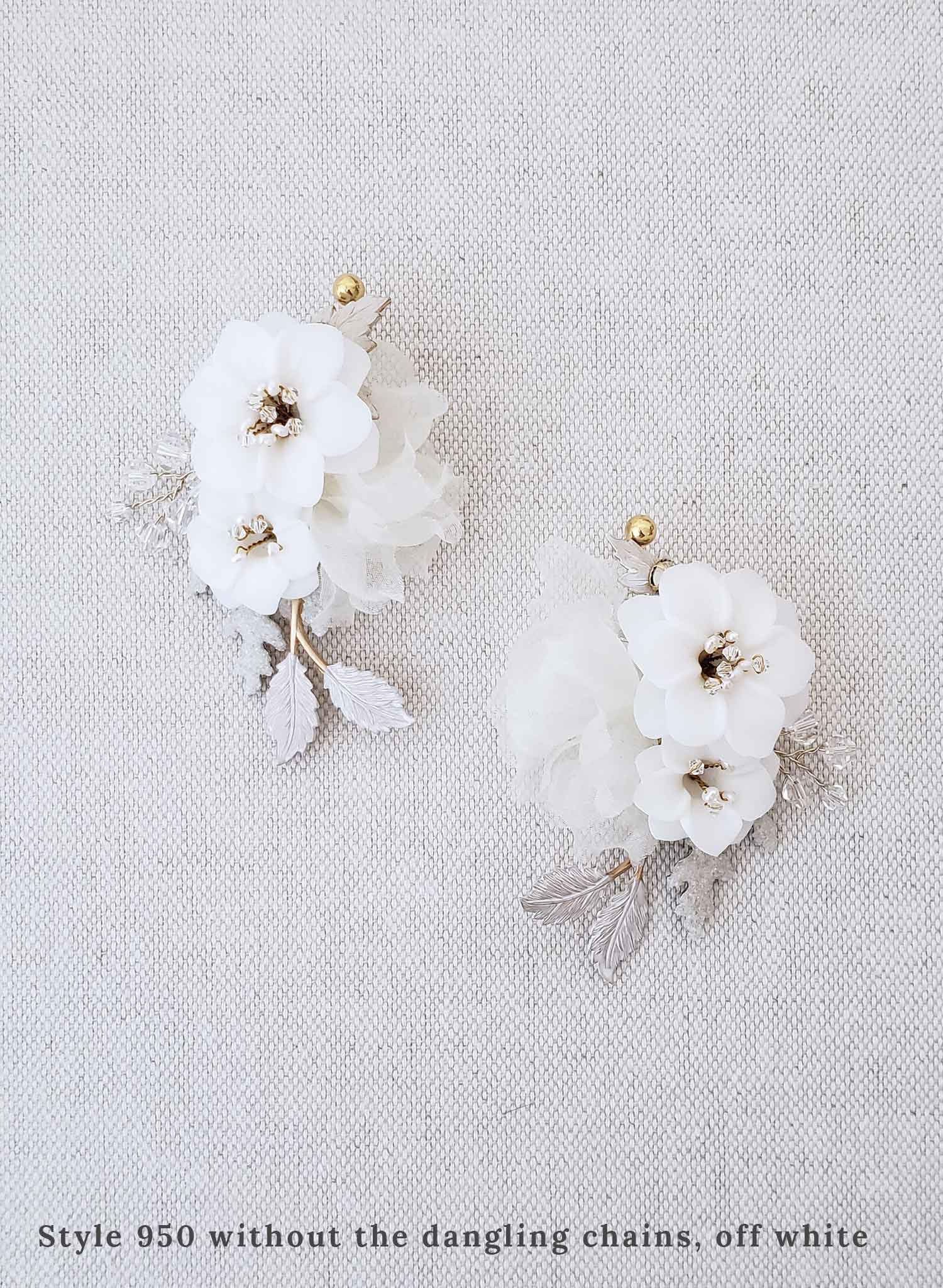 Dewdrop Blossom Earrings - Elegant Floral Dangle Earrings for Women, Style #950 | Perfect for Weddings, Parties & Everyday Wear