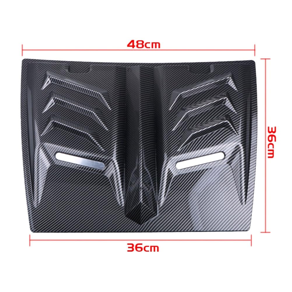 1PC Universal Car Hood Scoop Vent - Decorative Air Intake & Outlet Cover for Enhanced Airflow - Perfect for Car Enthusiasts & Custom Builds