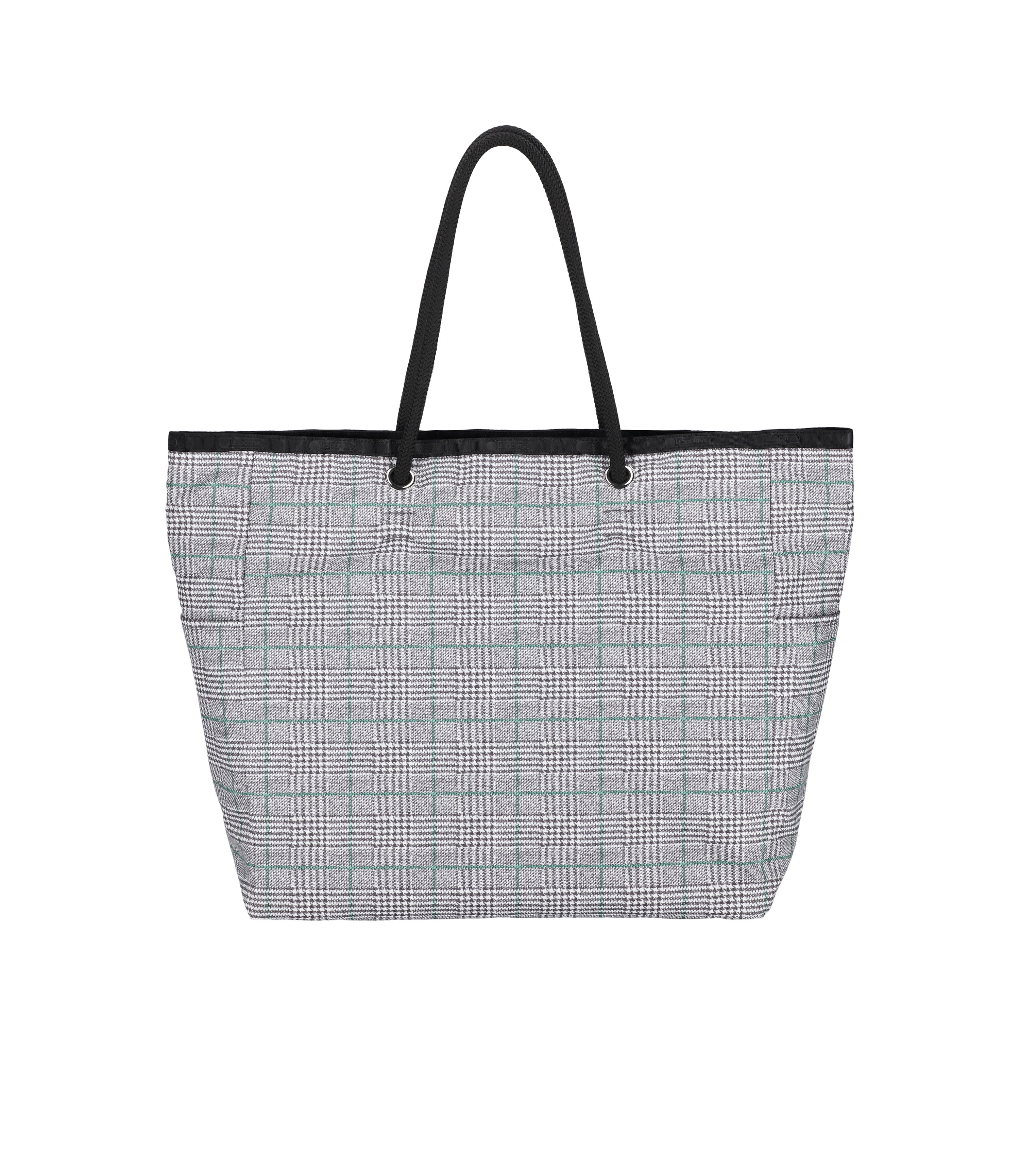 Two-Way Grey/Green Check