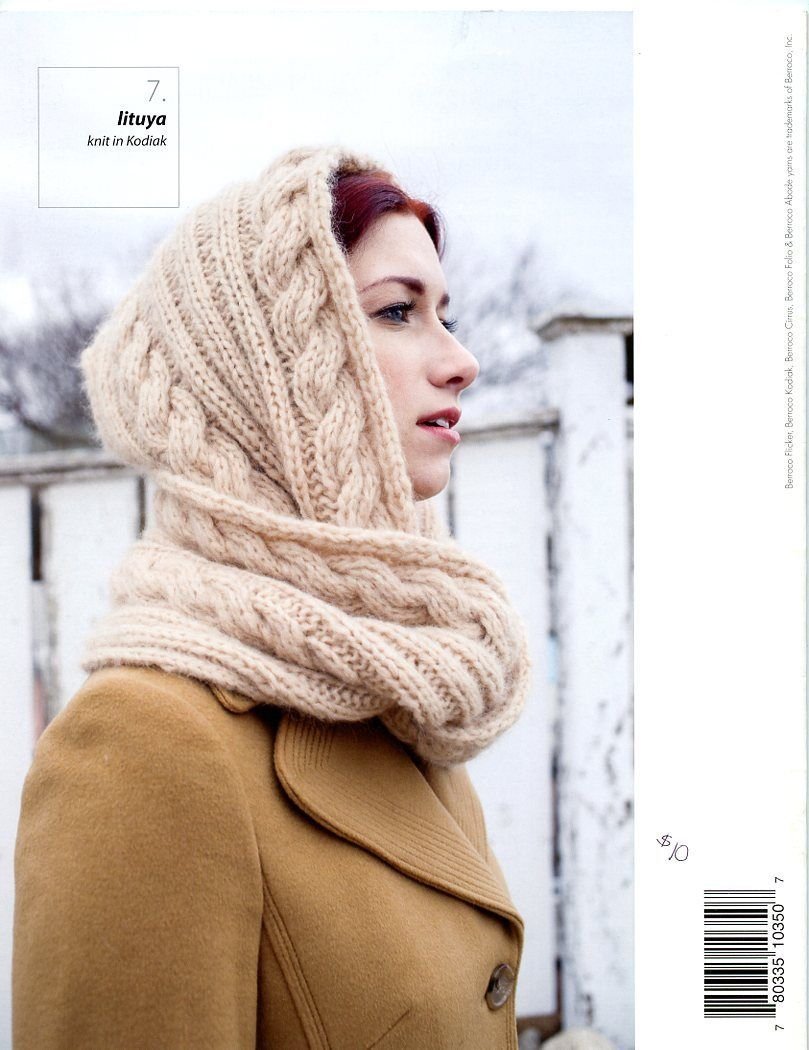 Berroco Clouds Knitting Pattern Book #350 - Premium Yarn Knitting Patterns for Scarves, Hats & Sweaters | Perfect for DIY Knitting Projects & Gifts