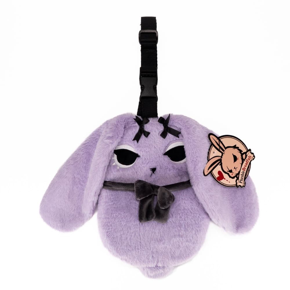 Goth Rabbit Crossbody Bag - Plushie Dreadfuls Cute Gothic Purse for Women | Perfect for Halloween, Cosplay & Alternative Fashion