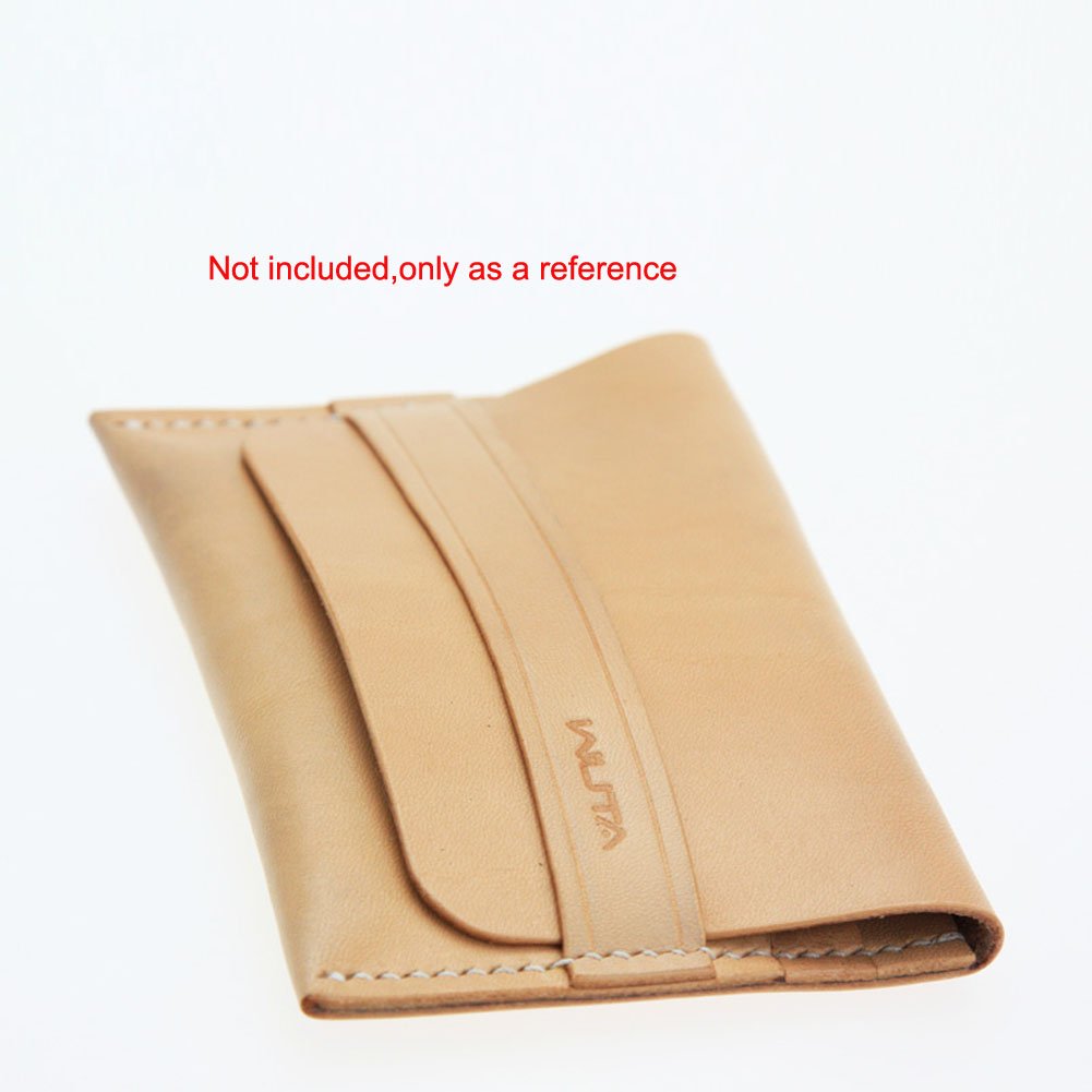 BAENRCY Acrylic Leather Pattern Card Holder Template - DIY Leather Craft Tool for Credit Card Bag & Wallet Making - Perfect for Crafters, DIY Enthusiasts, and Leatherworking Projects