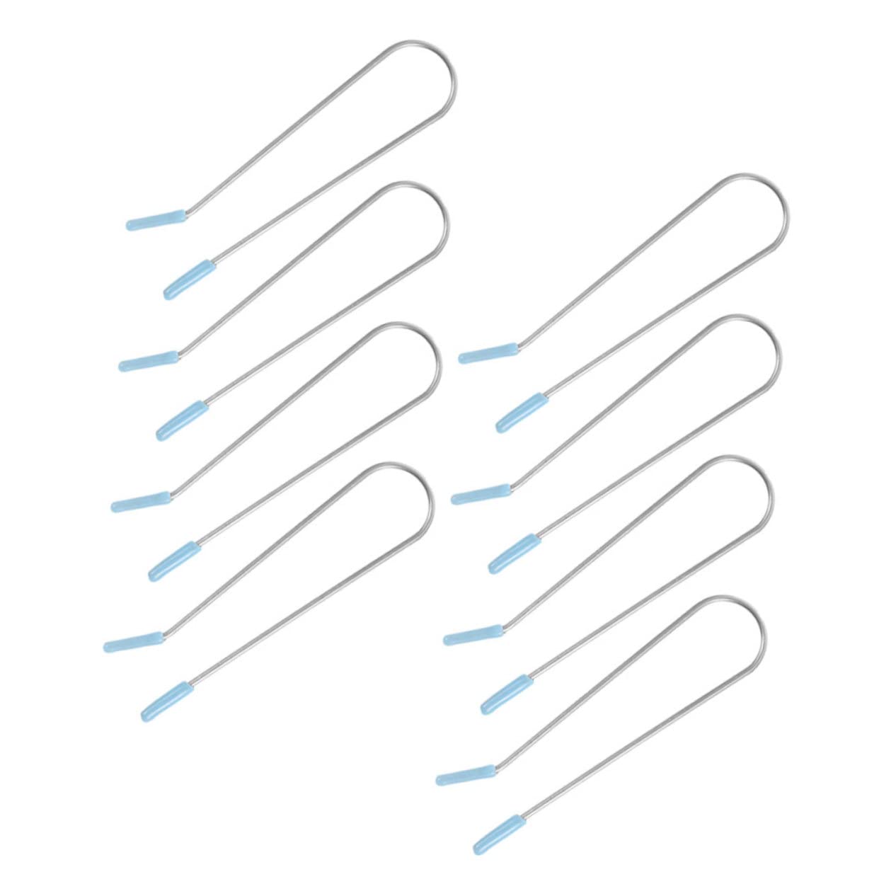 FOMIYES 2 Sets Hair Curler Clips - 16pcs Hot Roller Replacement Pins & Clamps for All Hair Types & Lengths - Perfect for Home Salon Styling & Professional Hair Care